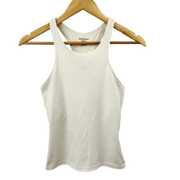 Reformation white eco move tank - Picture 2 of 5